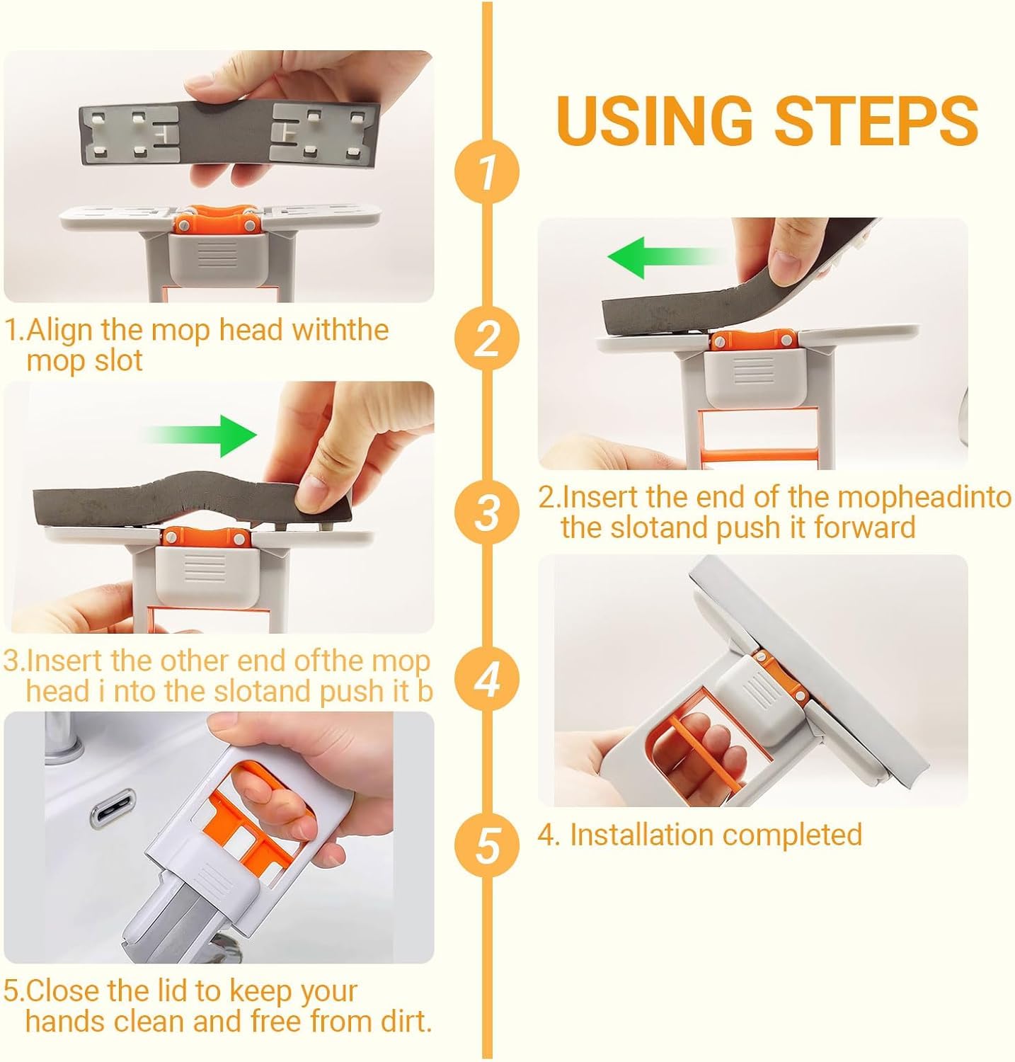 Mini Mop – One Swipe Easy Cleaning Tool